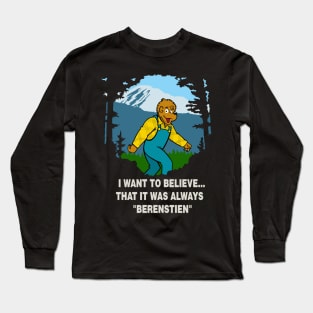the Berenstain Conspiricy Long Sleeve T-Shirt